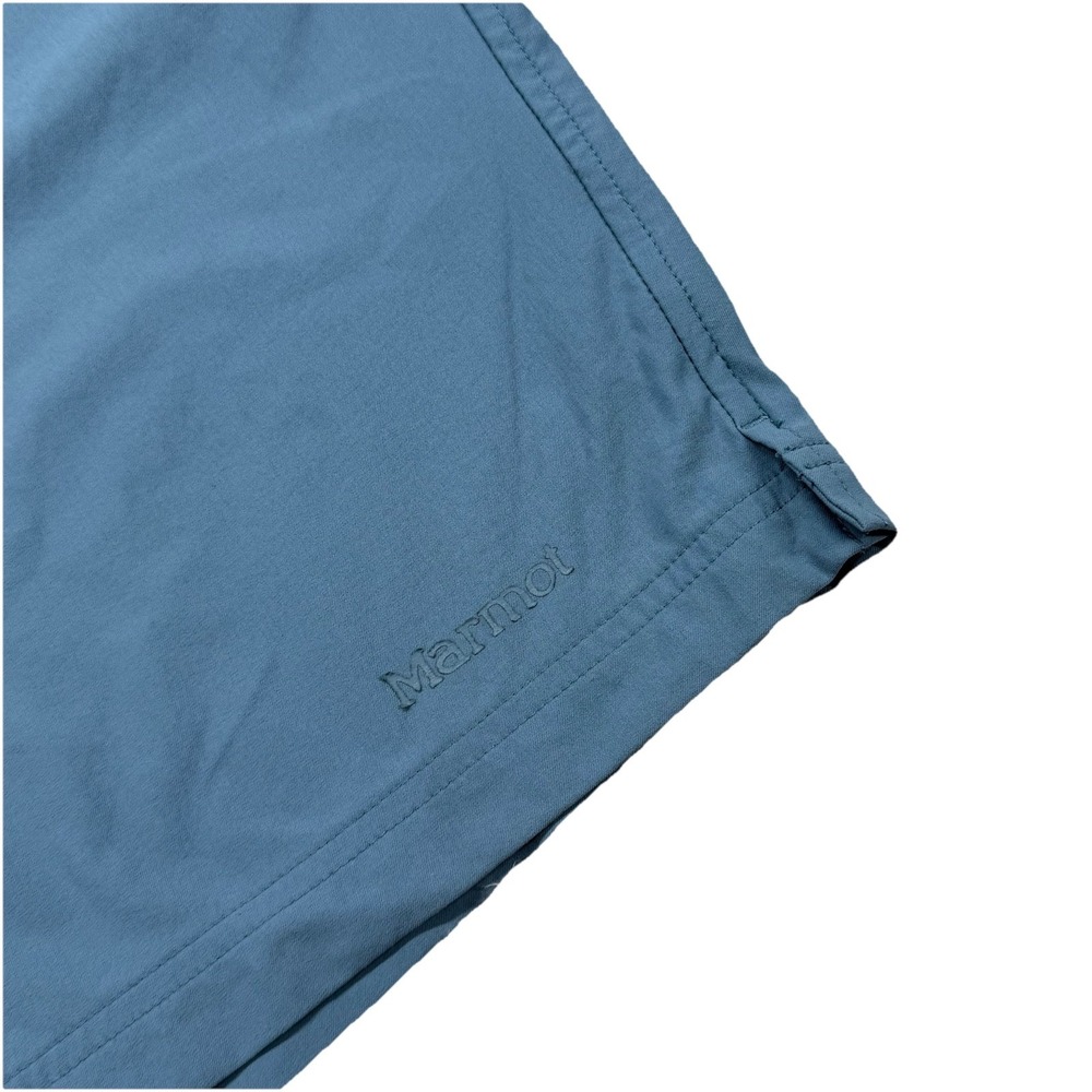 Marmot Shorts Stretch Elastic Waist Fitness Mens‎ Size Large Blue